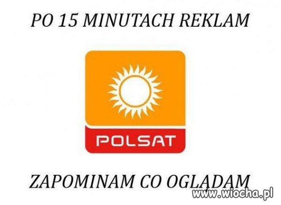 Typowe doświadczenie jak się ogląda telewizję
