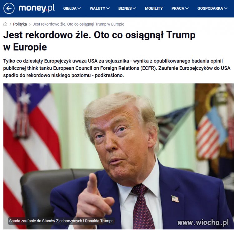Większość respondentów nie jest przekonana, że w razie wojny z pomocą przyszłyby im USA.