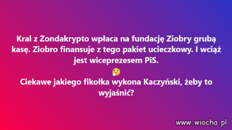 Banda złodziei i oszustów..a półmózgi im klaszczą!