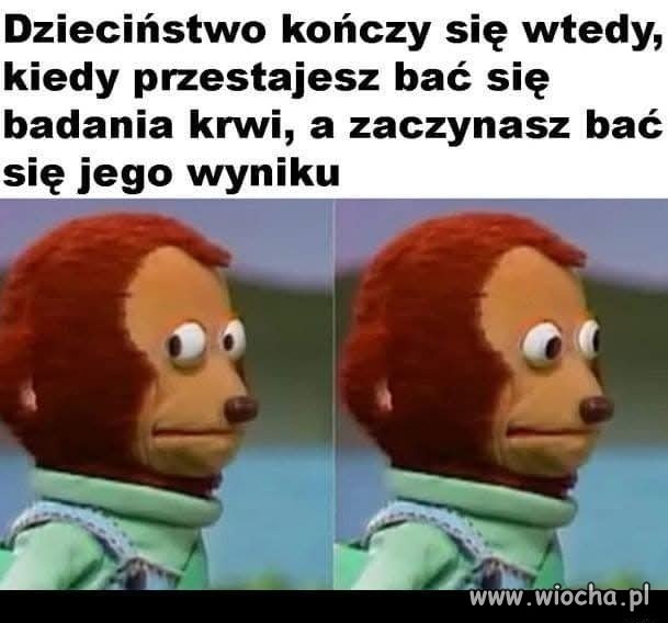 Niech Pani pobiera tę krew