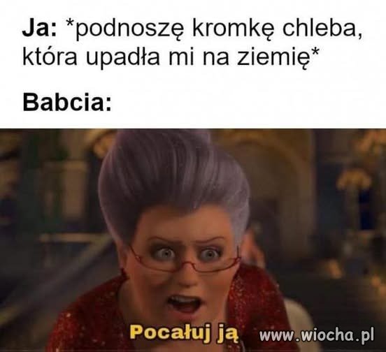 Ale chleba to nie wyrzucaj!