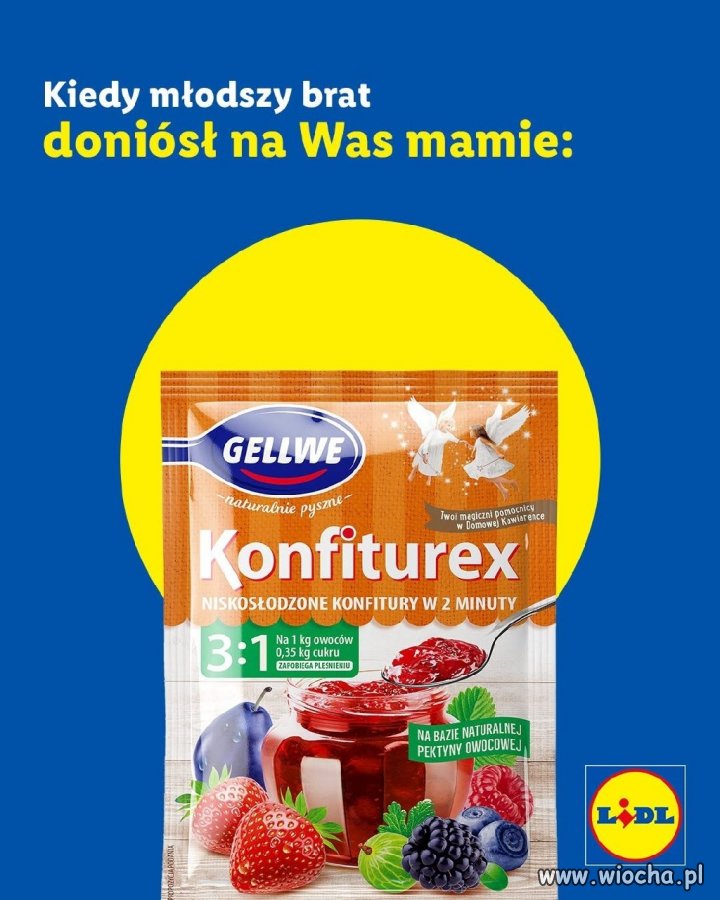 Brat doniósł na mnie mamie