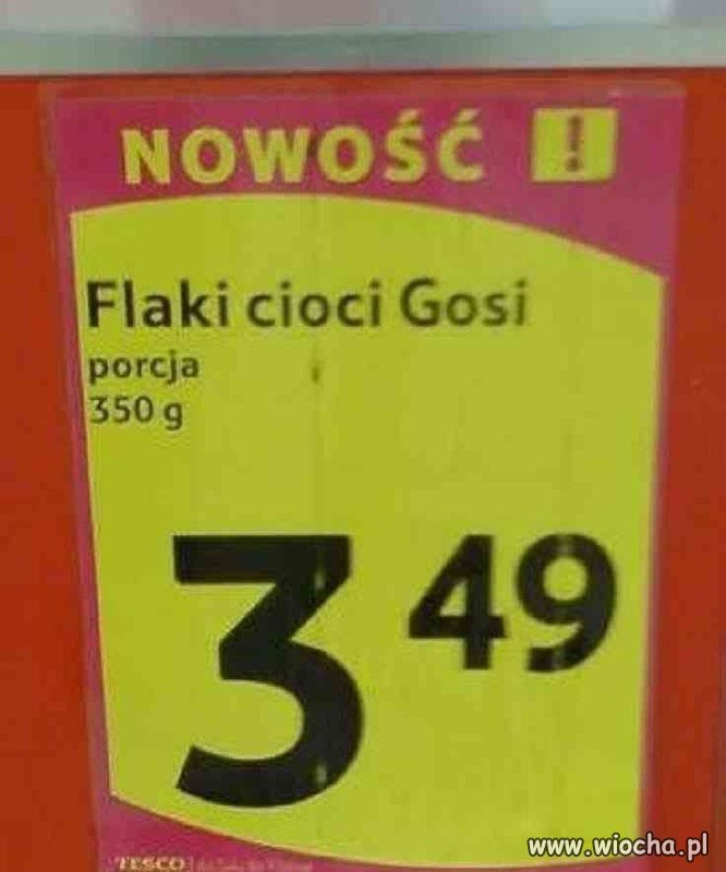Flaki cioci Gosi