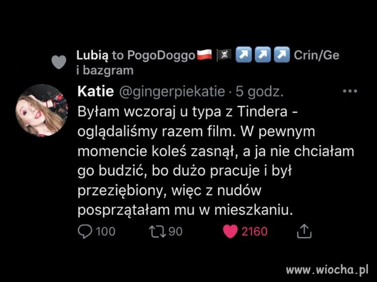 Nie chciałam go budzić