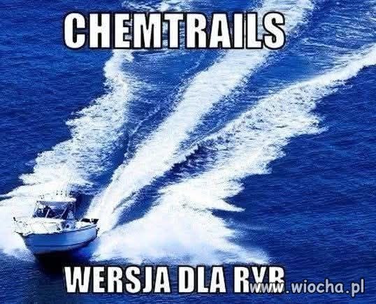 Czy skoro samoloty rozpylają chemtrails dla ludzi