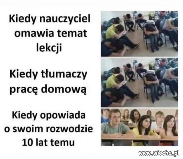 I od razu cała klasa zainteresowana