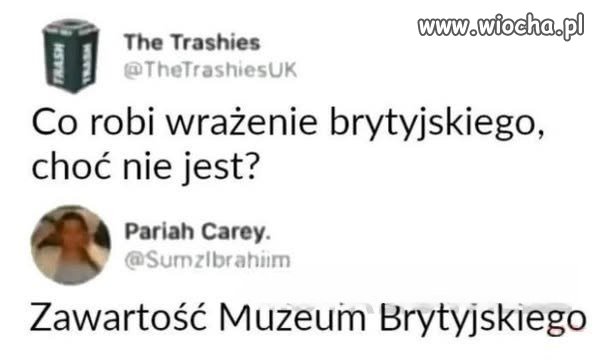 Najmniej brytyjską rzeczą