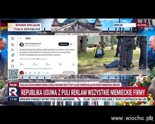 Reakcja szczujni...
