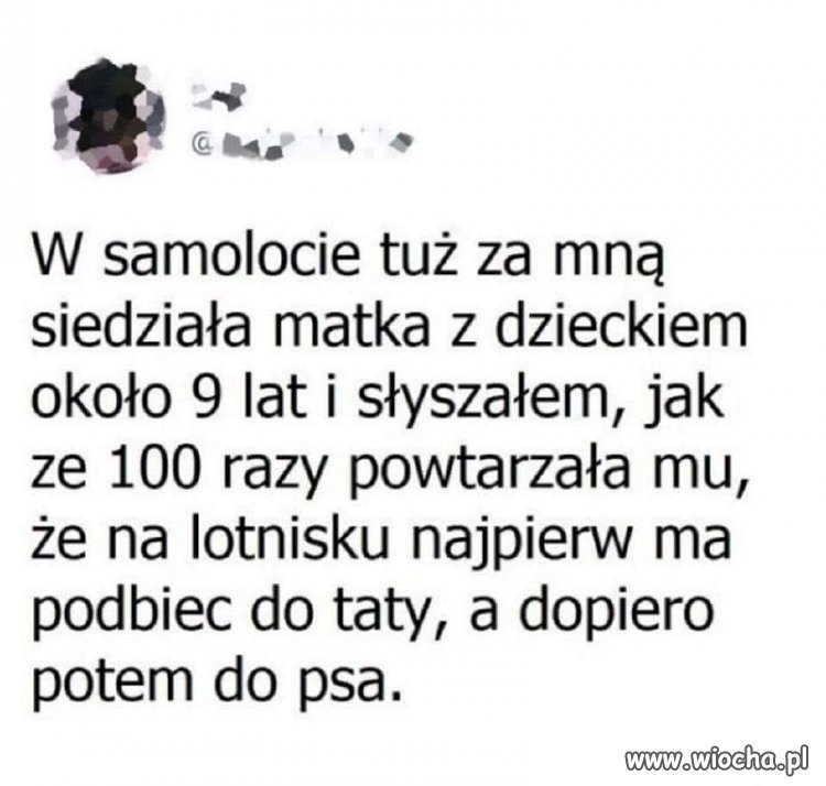 Pamiętaj, najpierw tata