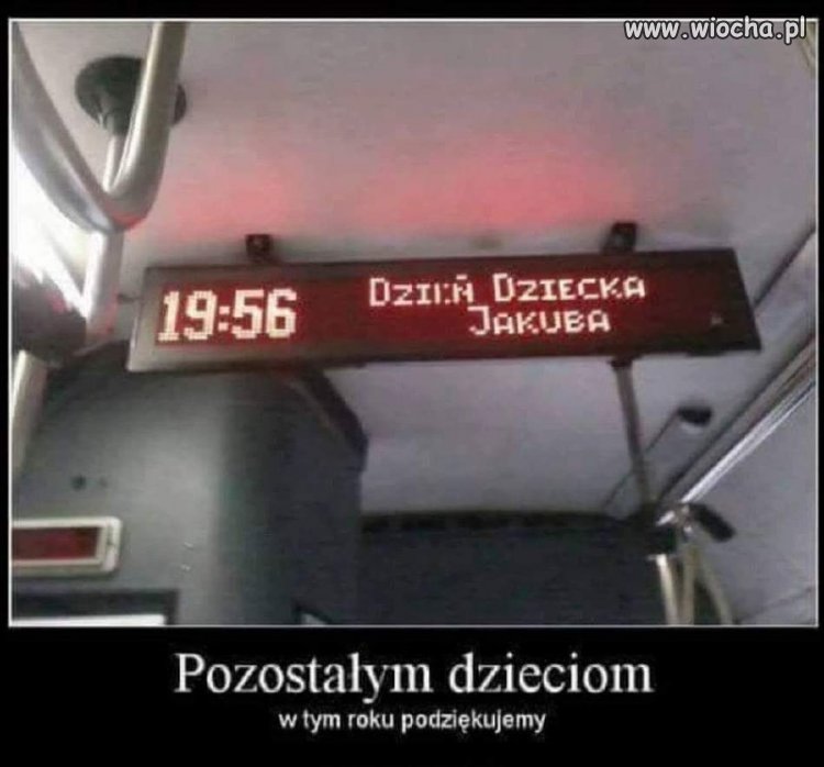 Dziś Dzień Dziecka jest tylko dla dziecka