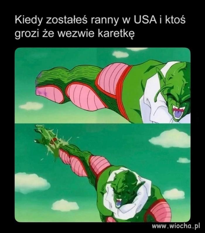 Tylko nie karetka!
