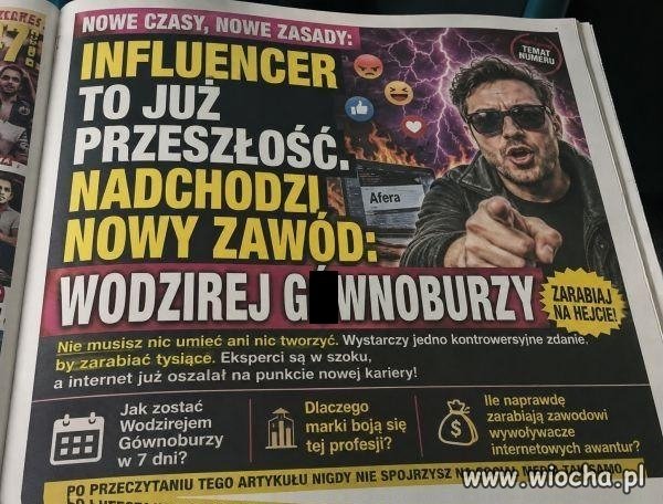 Niektórzy świetnie by się sprawdzili na tym stanowisku