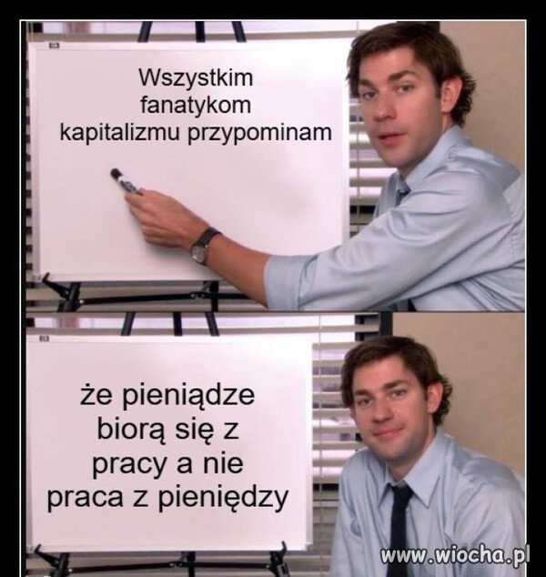 "Kapitalizm, w górę ręce kto jest z nami"
