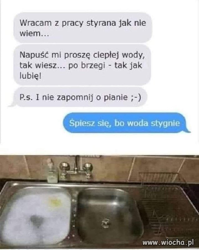 Wracam z pracy styrana...