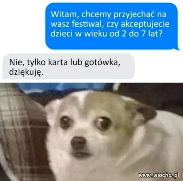Czy akceptujecie dzieci w wieku od 2 do 7 lat?