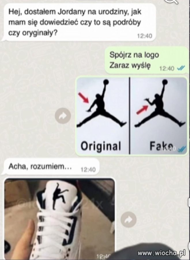 Dostałem Jordany