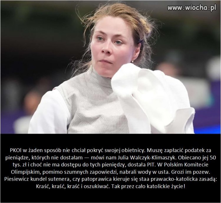 Polska olimpijka oszukana.