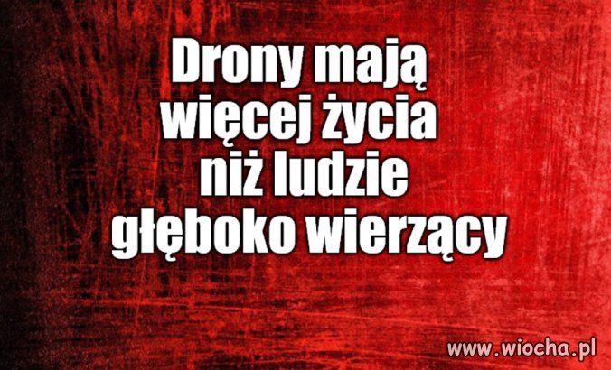 Kaprawym okiem ateisty patrząc ...