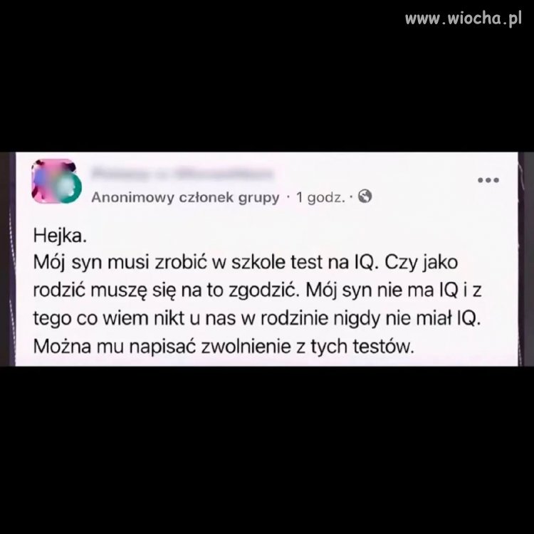 Mój syn nie ma IQ