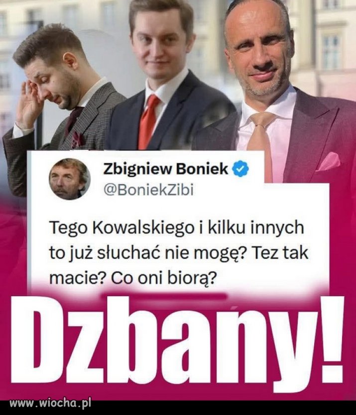 Boniek o Kowalskim. Też tak macie?
