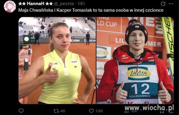 Maja Chwalińska i Kacper Tomasiak