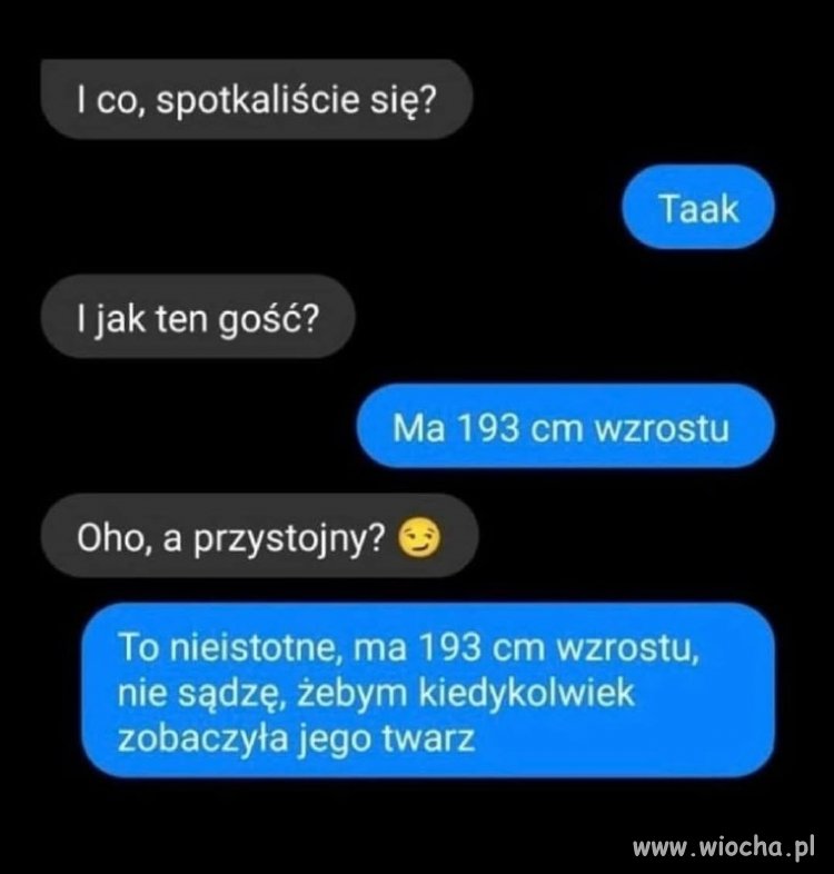 Ma 193 cm wzrostu