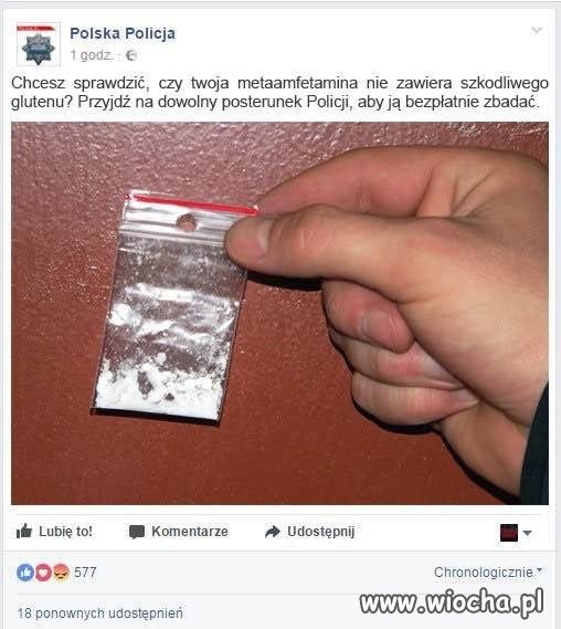 Sprawdź, czy twoja metaamfetamina nie ma szkodliwego glutenu