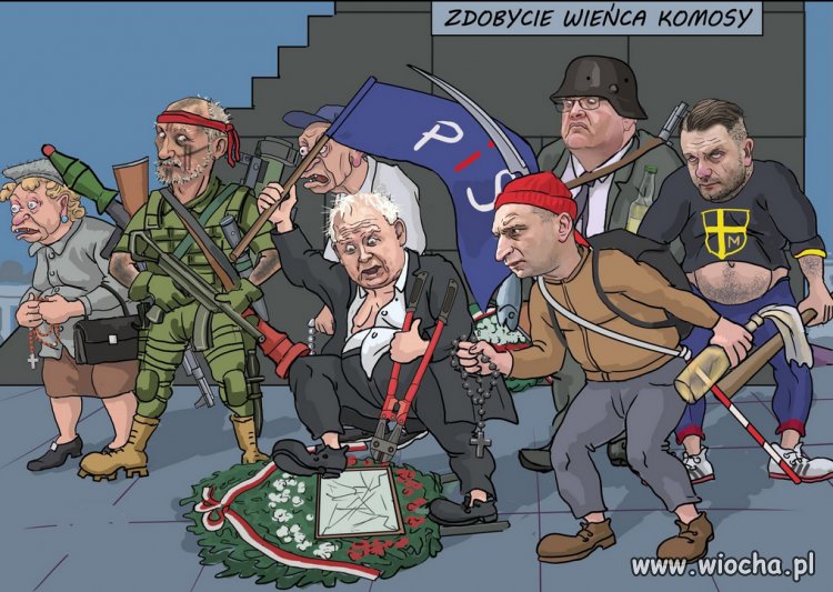 To armia kaczora 😂😂Patrioci od siedmiu boleści .