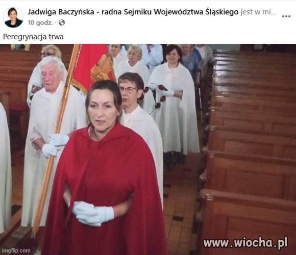 Och jakie urocze wdzianko, Pani Radna.