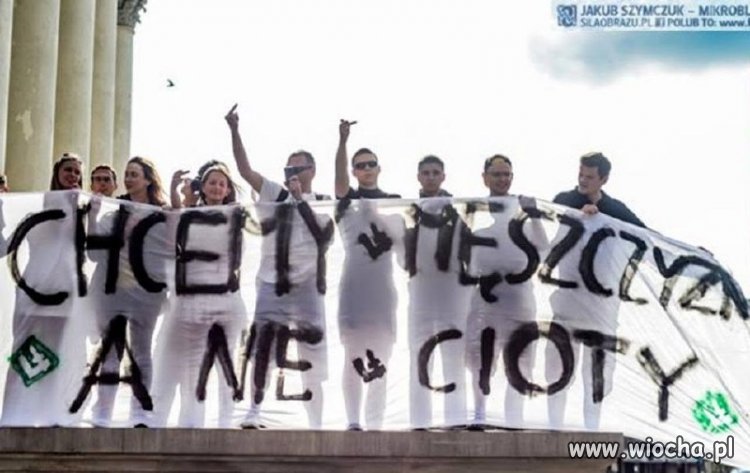 Chcemy mężczyzny