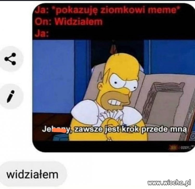 Prawdziwy ziomek udaje, że nie widział