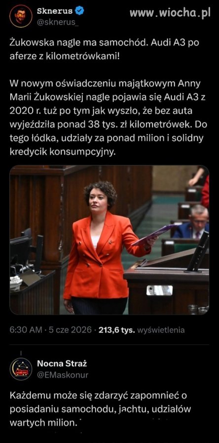 Kompromitacja to mało powiedziane 