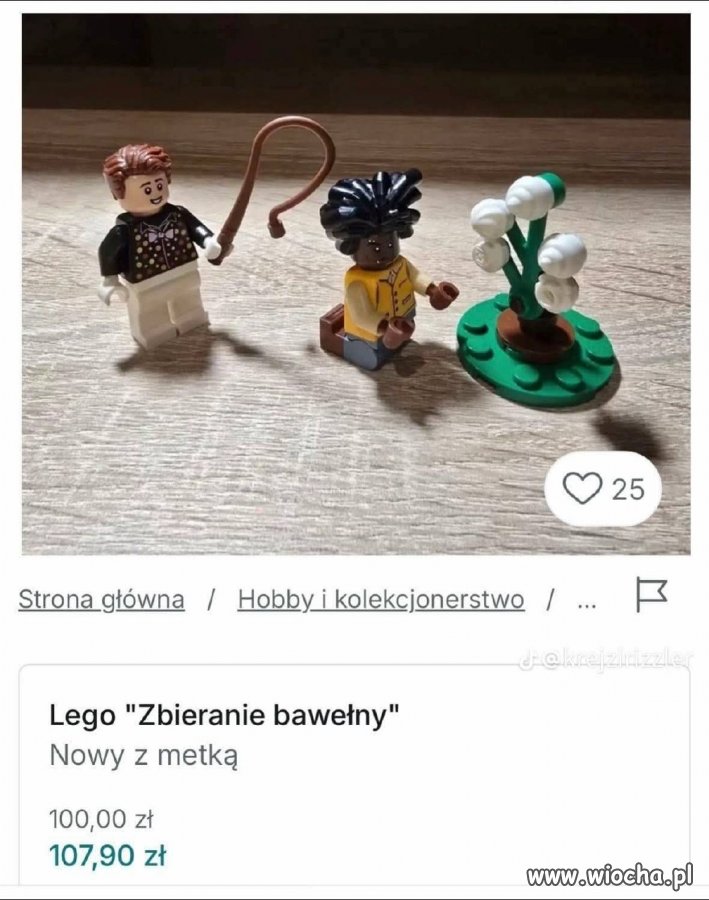 Lego "Zbieranie bawełny"