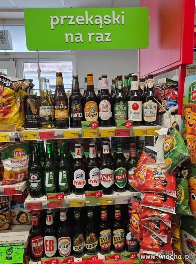 Oferta przekąsek na raz