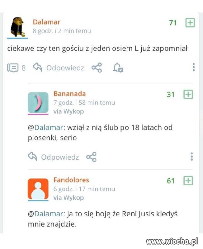 Ten z Jeden Osiem L nie zapomniał