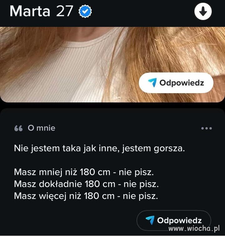 Jestem gorsza