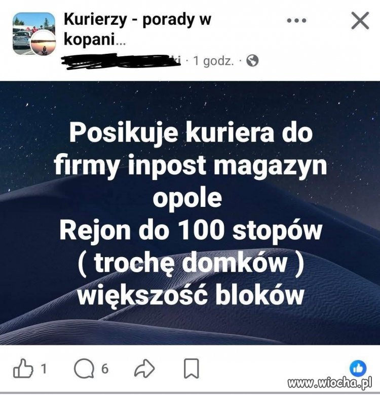 Posikuje kuriera